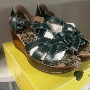 Fly London hole hauk sandals 41 new